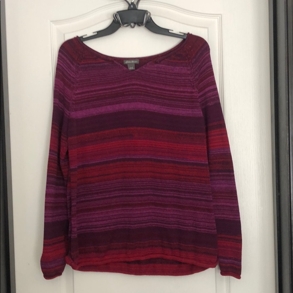 Vibrant Eddie Bauer sweater